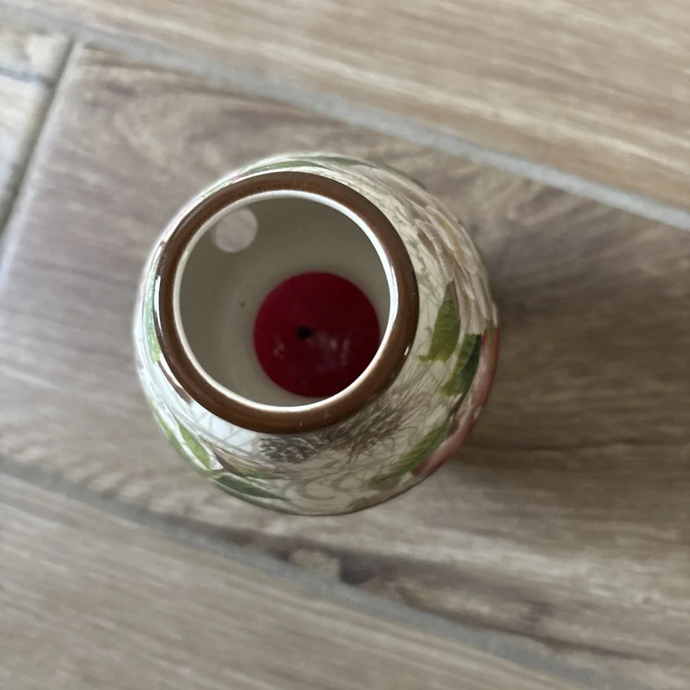 YANKEE CANDLE Jar Shade with Red Apple Wreath Candle